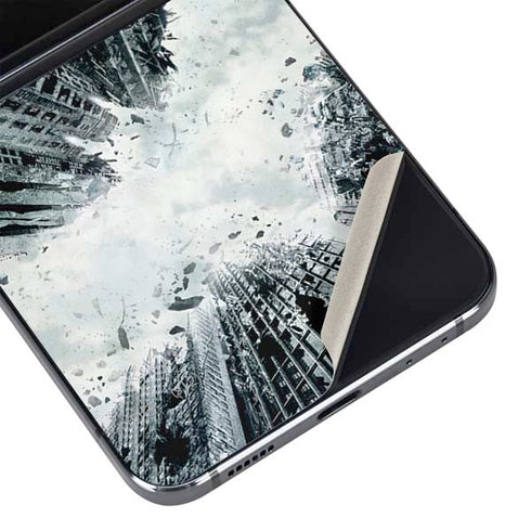 DC Comics Batman Dark Knight Rises Poster Galaxy Z Flip5 5G Skin