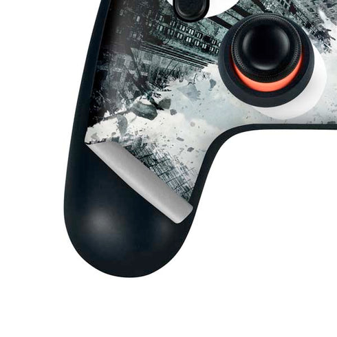 DC Comics Batman Dark Knight Rises Poster Google Stadia Controller Skin