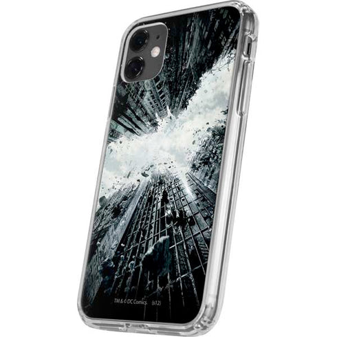 DC Comics Batman Dark Knight Rises Poster iPhone 11 Clear Case