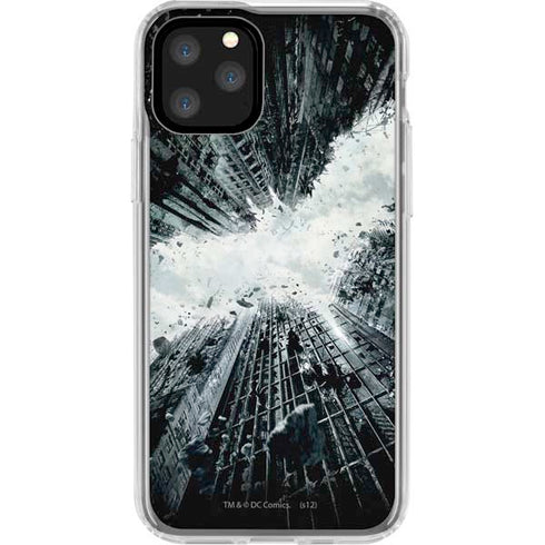 DC Comics Batman Dark Knight Rises Poster iPhone 11 Pro Clear Case
