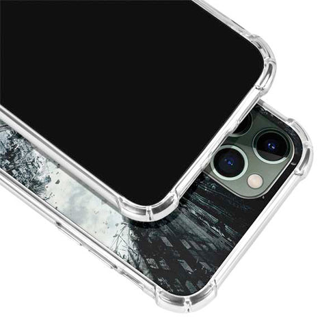 DC Comics Batman Dark Knight Rises Poster iPhone 11 Pro Max Clear Case