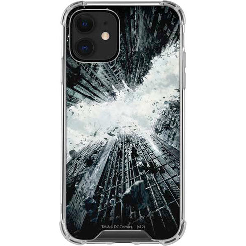 DC Comics Batman Dark Knight Rises Poster iPhone 12 Clear Case