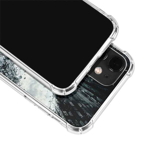 DC Comics Batman Dark Knight Rises Poster iPhone 12 Clear Case