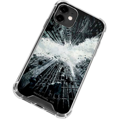 DC Comics Batman Dark Knight Rises Poster iPhone 12 Clear Case