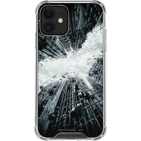 DC Comics Batman Dark Knight Rises Poster iPhone 12 Mini Clear Case