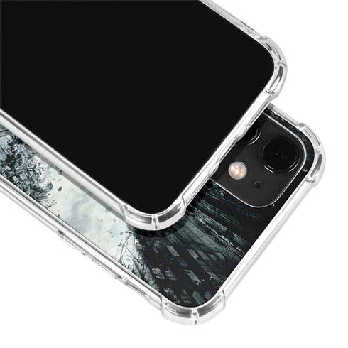 DC Comics Batman Dark Knight Rises Poster iPhone 12 Mini Clear Case