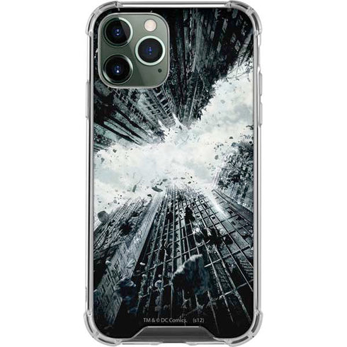DC Comics Batman Dark Knight Rises Poster iPhone 12 Pro Max Clear Case