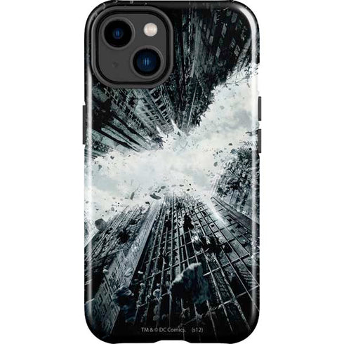 DC Comics Batman Dark Knight Rises Poster iPhone 14 Plus Impact Case