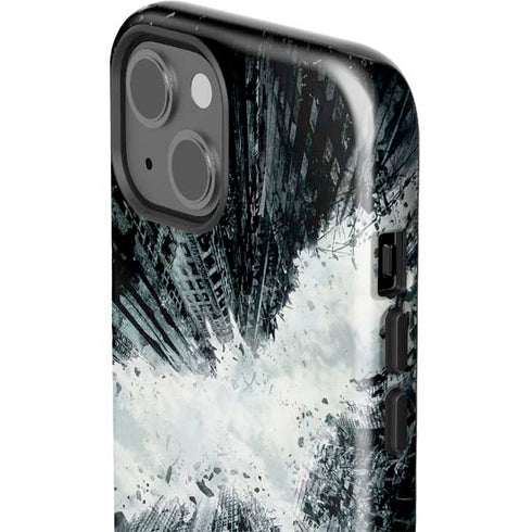 DC Comics Batman Dark Knight Rises Poster iPhone 15 Plus Impact Case
