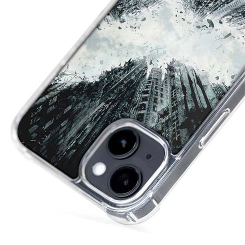 DC Comics Batman Dark Knight Rises Poster iPhone 15 Plus MagSafe Case