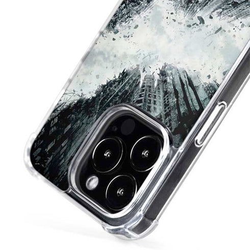 DC Comics Batman Dark Knight Rises Poster iPhone 15 Pro MagSafe Case