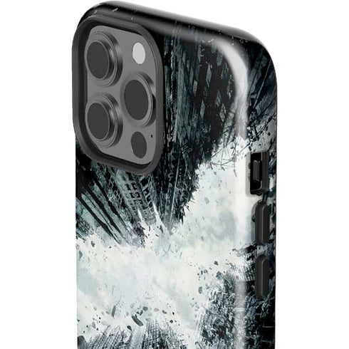 DC Comics Batman Dark Knight Rises Poster iPhone 15 Pro Max Impact Case
