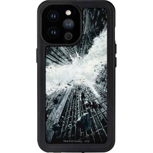 DC Comics Batman Dark Knight Rises Poster iPhone 14 Pro Max Waterproof Case