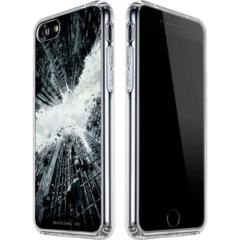 DC Comics Batman Dark Knight Rises Poster iPhone SE (2nd & 3rd Gen) Clear Case