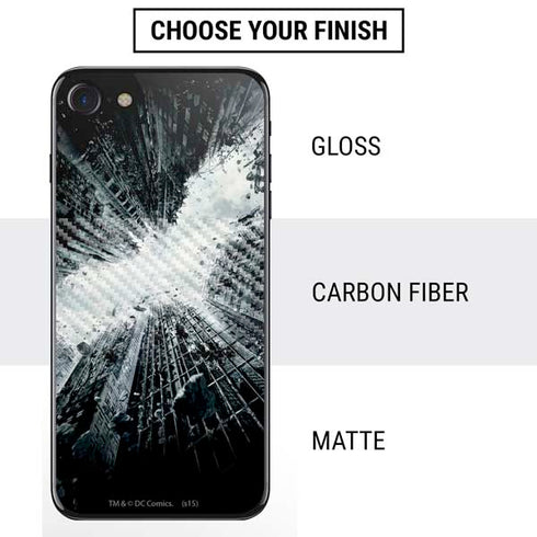 DC Comics Batman Dark Knight Rises Poster iPhone SE (2nd & 3rd Gen) Skin