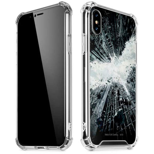 DC Comics Batman Dark Knight Rises Poster iPhone XS Max Clear Case