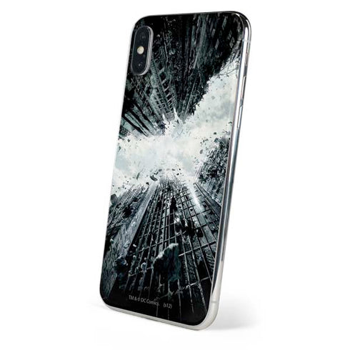 DC Comics Batman Dark Knight Rises Poster iPhone XS Max Skin