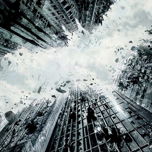 DC Comics Batman Dark Knight Rises Poster iPhone XS Max Skin