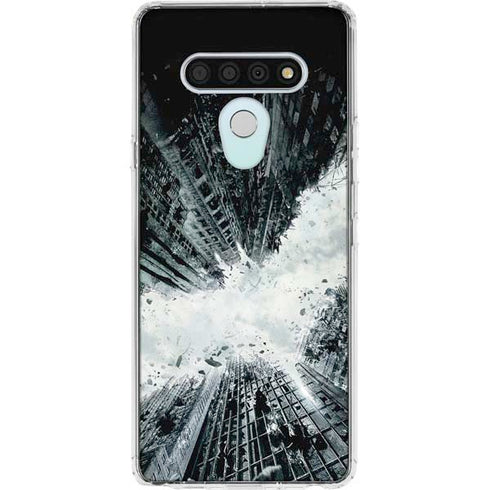 DC Comics Batman Dark Knight Rises Poster LG Stylo 6 Clear Case