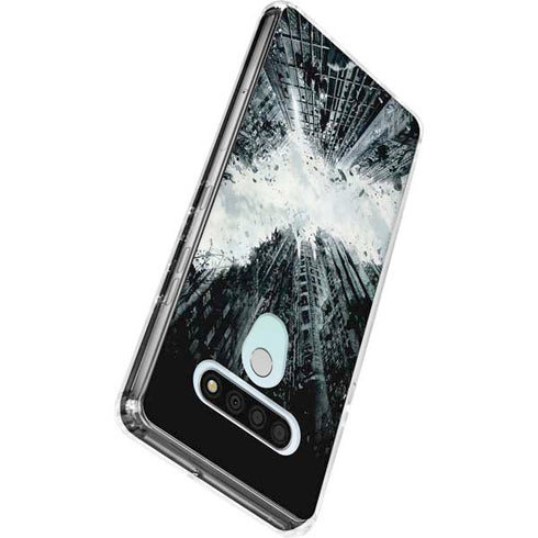DC Comics Batman Dark Knight Rises Poster LG Stylo 6 Clear Case
