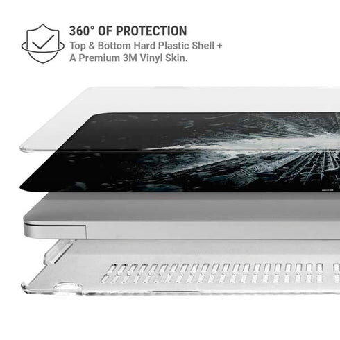 DC Comics Batman Dark Knight Rises Poster MacBook Air 15in (2023-2025) Case plus Skin