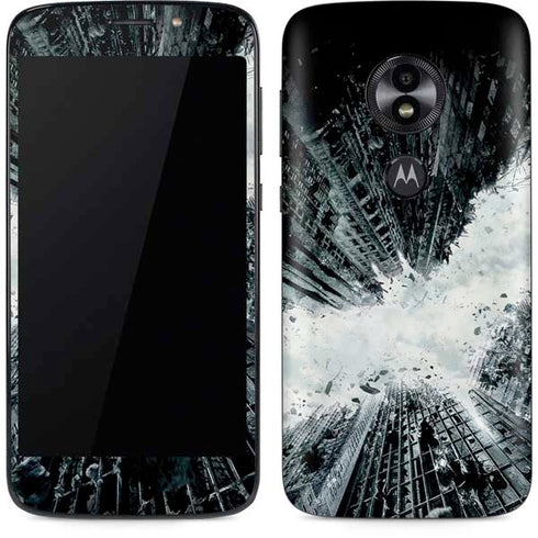 DC Comics Batman Dark Knight Rises Poster Moto E5 Play Skin