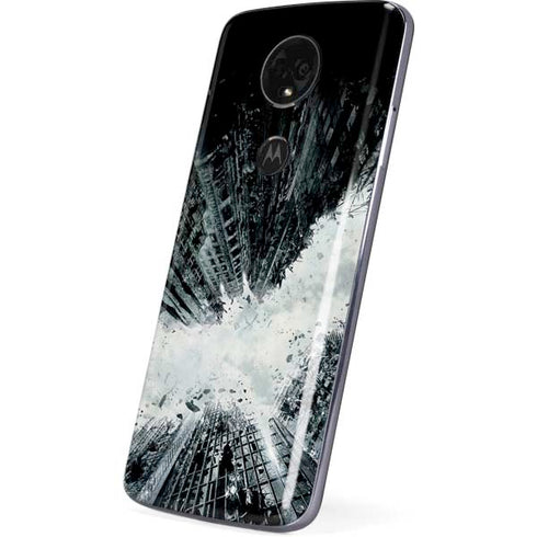 DC Comics Batman Dark Knight Rises Poster Moto E5 Plus Skin