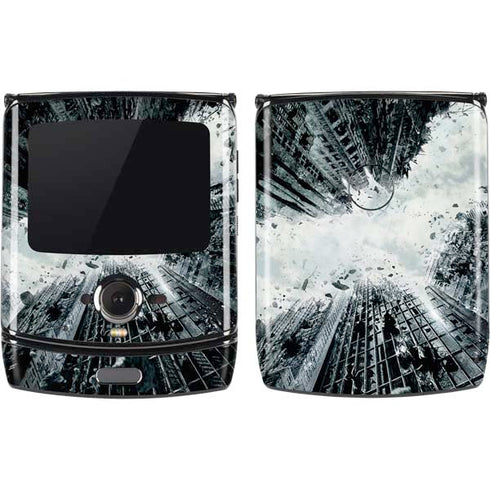 DC Comics Batman Dark Knight Rises Poster Motorola RAZR Skin