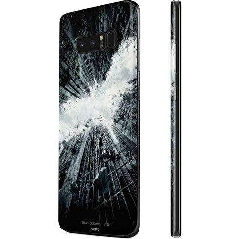 DC Comics Batman Dark Knight Rises Poster Galaxy Note 8 Skin