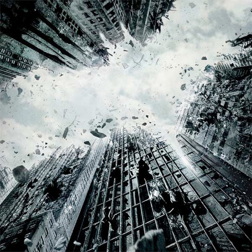 DC Comics Batman Dark Knight Rises Poster Galaxy Note 8 Skin