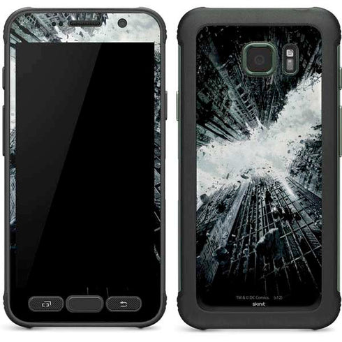 DC Comics Batman Dark Knight Rises Poster Galaxy S7 Active Skin