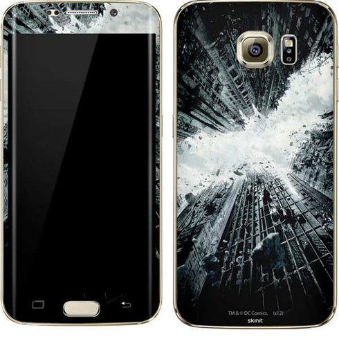DC Comics Batman Dark Knight Rises Poster Galaxy S7 Edge Skin