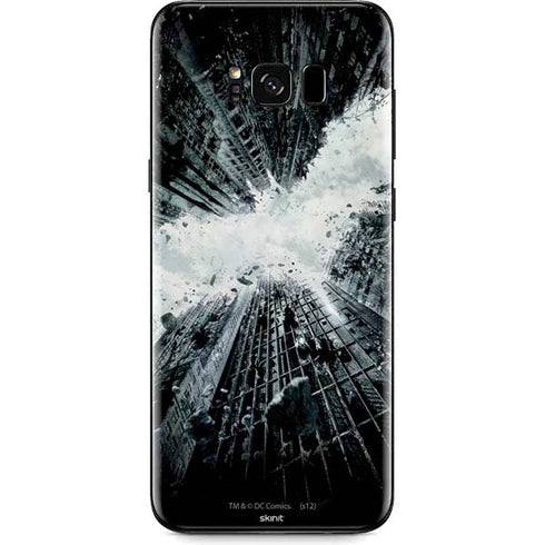 DC Comics Batman Dark Knight Rises Poster Galaxy S8 Plus Skin