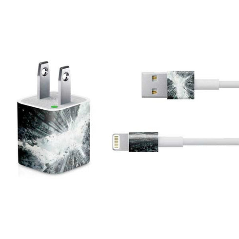 DC Comics Batman Dark Knight Rises Poster iPhone Charger (5W USB) Skin
