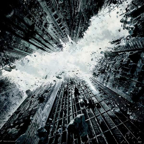 DC Comics Batman Dark Knight Rises Poster PS4 Slim Bundle Skin