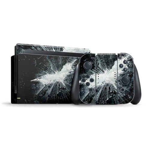 DC Comics Batman Dark Knight Rises Poster Nintendo Switch Bundle Skin