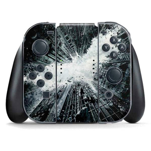 DC Comics Batman Dark Knight Rises Poster Nintendo Switch (2017-2021) Joy-Con Controller Skin