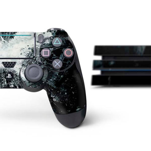 DC Comics Batman Dark Knight Rises Poster PS4 Pro Bundle Skin