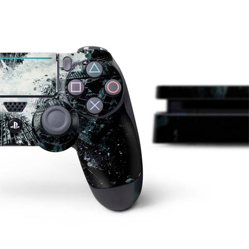 DC Comics Batman Dark Knight Rises Poster PS4 Slim Bundle Skin