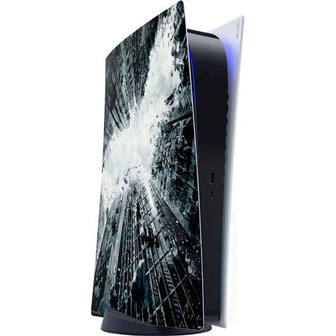 DC Comics Batman Dark Knight Rises Poster PS5 Digital Edition Console Skin