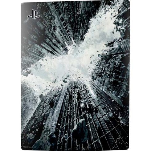 DC Comics Batman Dark Knight Rises Poster PS5 Digital Edition Console Skin