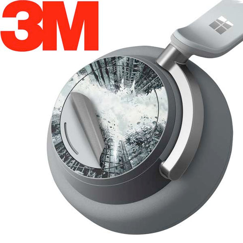 DC Comics Batman Dark Knight Rises Poster Surface Headphones Skin