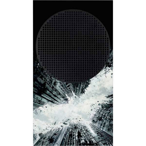 DC Comics Batman Dark Knight Rises Poster Xbox Series S Console Skin