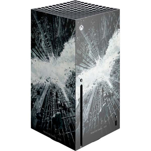 DC Comics Batman Dark Knight Rises Poster Xbox Series X Console Skin