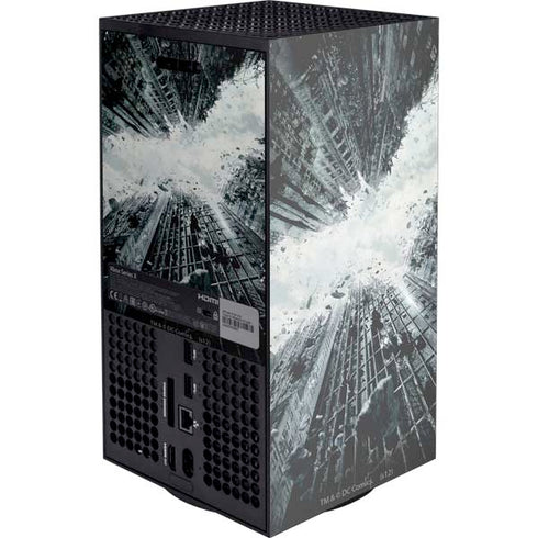 DC Comics Batman Dark Knight Rises Poster Xbox Series X Console Skin