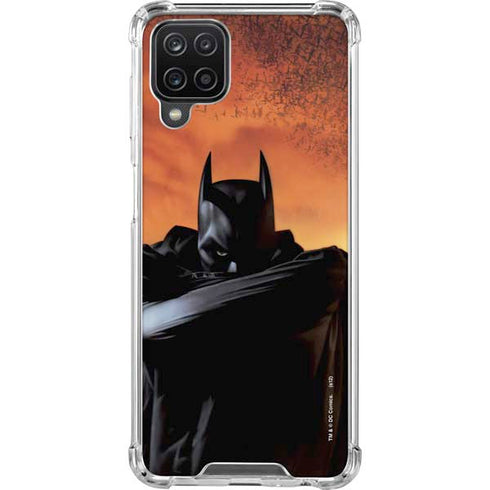 DC Comics Batman Begins Art Galaxy A12 Clear Case
