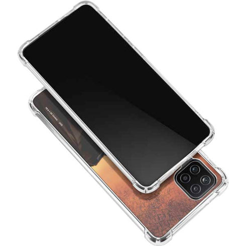 DC Comics Batman Begins Art Galaxy A12 Clear Case