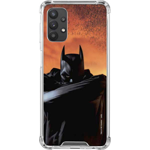 DC Comics Batman Begins Art Galaxy A32 5G Clear Case