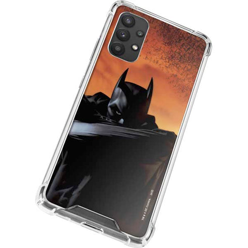 DC Comics Batman Begins Art Galaxy A32 5G Clear Case