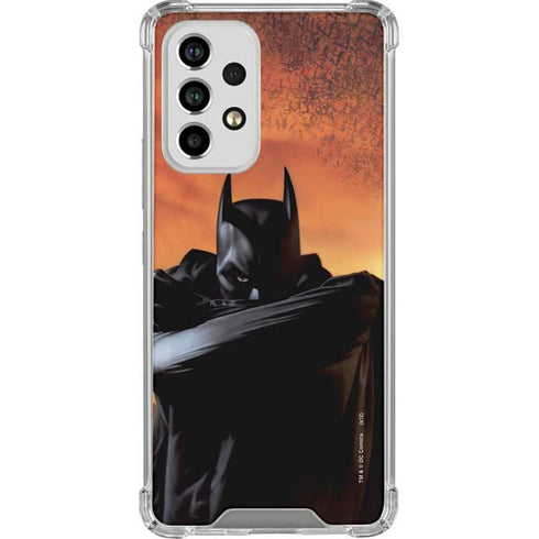 DC Comics Batman Begins Art Galaxy A53 5G Clear Case